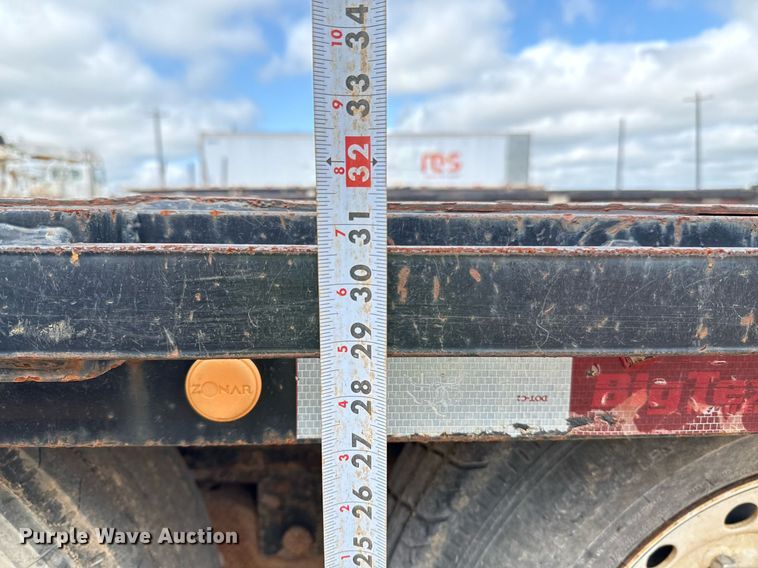 image for item ED5621 2017 Big Tex 14GN-20BK+5 equipment trailer