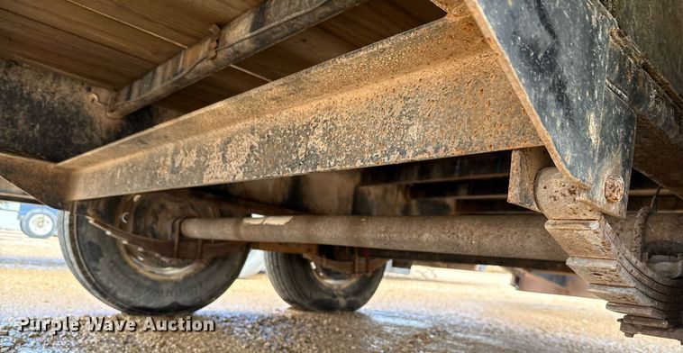 image for item ED5621 2017 Big Tex 14GN-20BK+5 equipment trailer