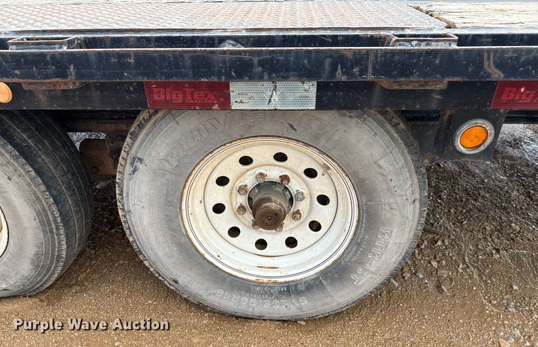 image for item ED5621 2017 Big Tex 14GN-20BK+5 equipment trailer