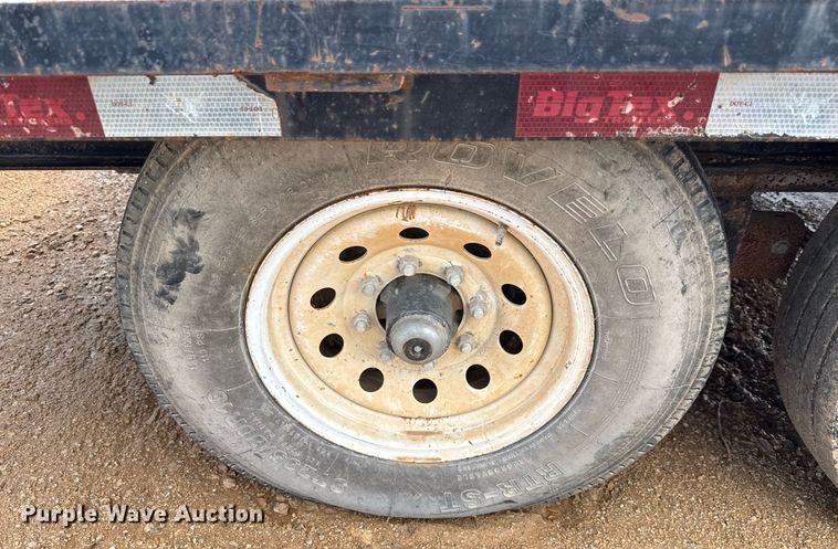 image for item ED5621 2017 Big Tex 14GN-20BK+5 equipment trailer