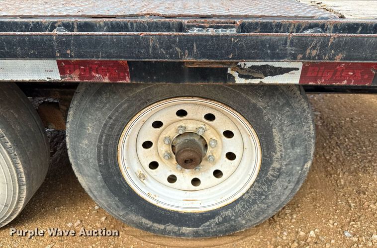 image for item ED5621 2017 Big Tex 14GN-20BK+5 equipment trailer