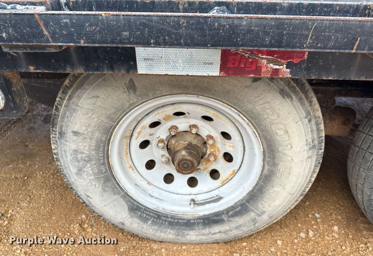 image for item ED5621 2017 Big Tex 14GN-20BK+5 equipment trailer