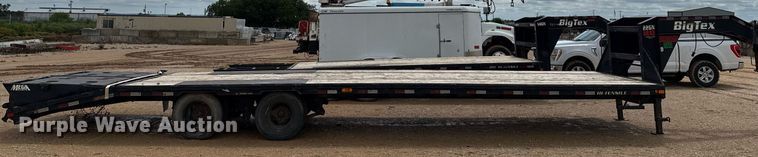 image for item ED5622 2017 Big Tex 22GN-28BK+5MR equipment trailer