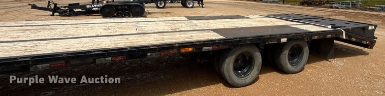 image for item ED5622 2017 Big Tex 22GN-28BK+5MR equipment trailer