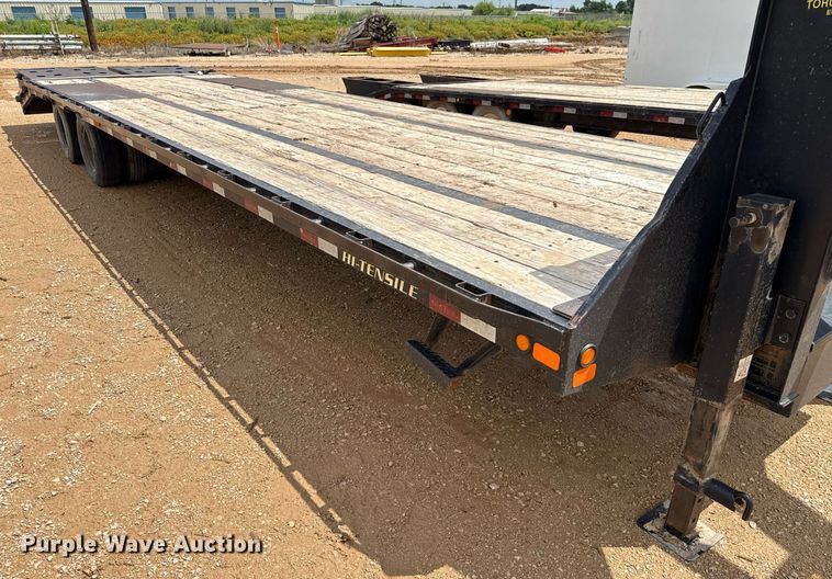 image for item ED5622 2017 Big Tex 22GN-28BK+5MR equipment trailer