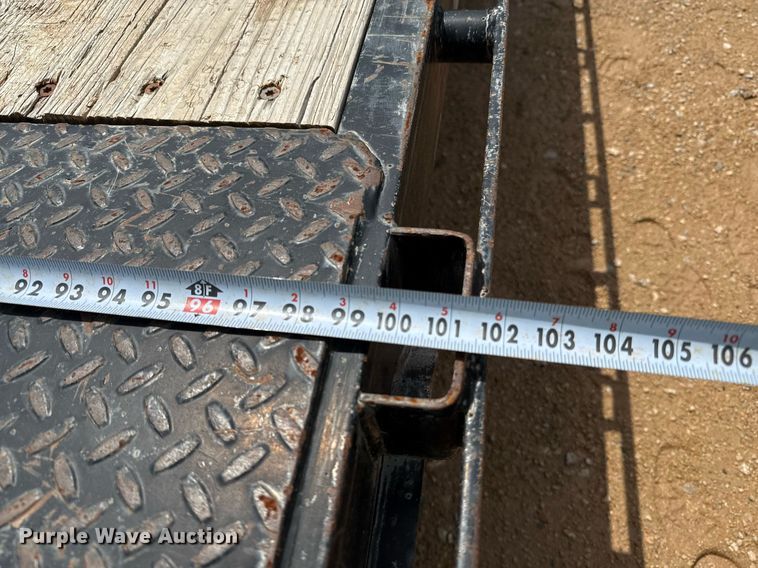 image for item ED5622 2017 Big Tex 22GN-28BK+5MR equipment trailer