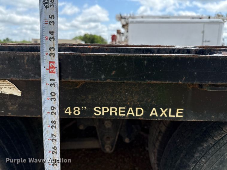 image for item ED5622 2017 Big Tex 22GN-28BK+5MR equipment trailer