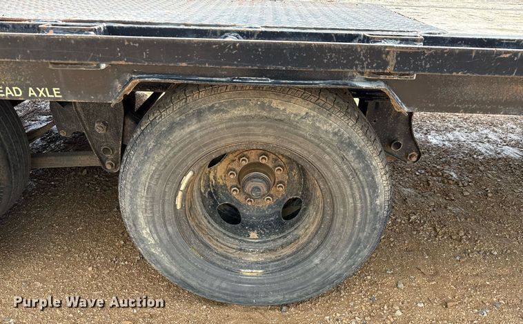 image for item ED5622 2017 Big Tex 22GN-28BK+5MR equipment trailer