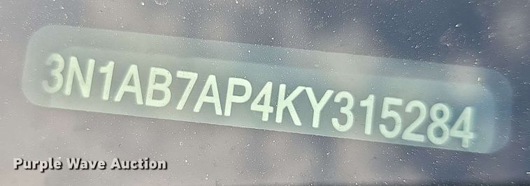 image for item EF3487 2019 Nissan Sentra SV 