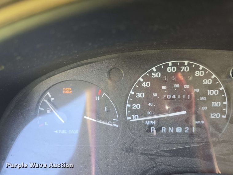 image for item EF3489 2000 Ford Ranger XLT SuperCab pickup truck