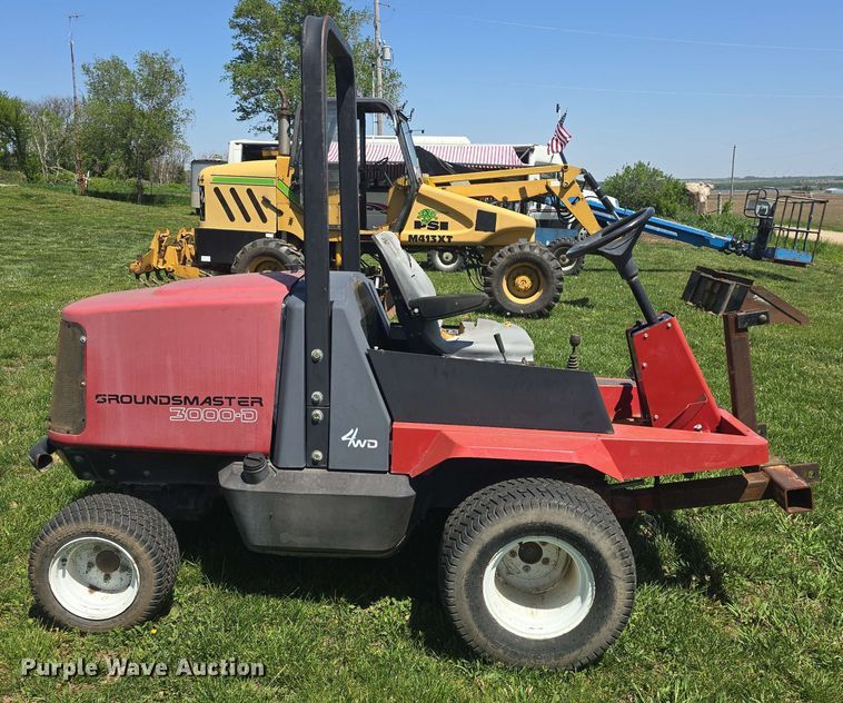 image for item EF3490 Toro Groundsmaster 3000-D lawn mower