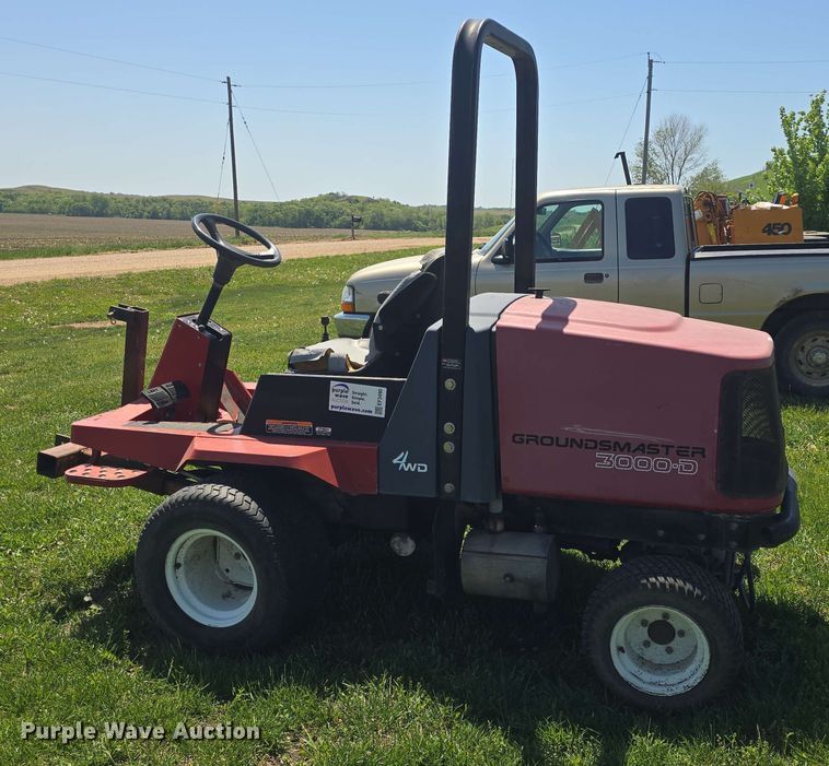 image for item EF3490 Toro Groundsmaster 3000-D lawn mower