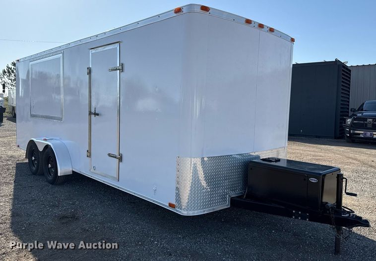 image for item EG2632 2010 Team Spirit Trailers TSCR-720T enclosed cargo trailer