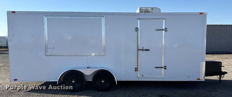 image for item EG2632 2010 Team Spirit Trailers TSCR-720T enclosed cargo trailer