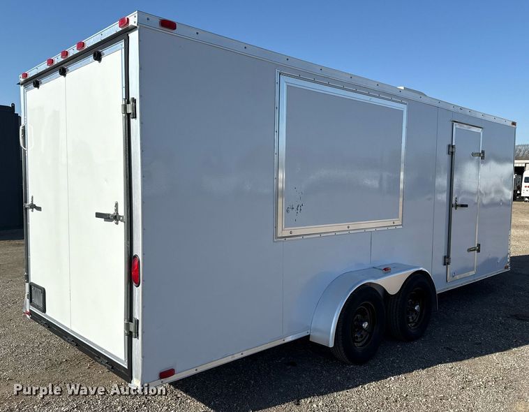 image for item EG2632 2010 Team Spirit Trailers TSCR-720T enclosed cargo trailer