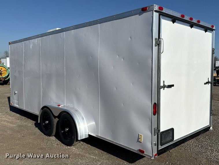 image for item EG2632 2010 Team Spirit Trailers TSCR-720T enclosed cargo trailer