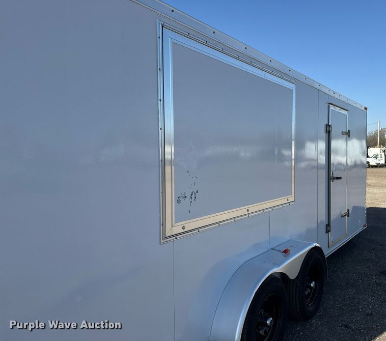 image for item EG2632 2010 Team Spirit Trailers TSCR-720T enclosed cargo trailer