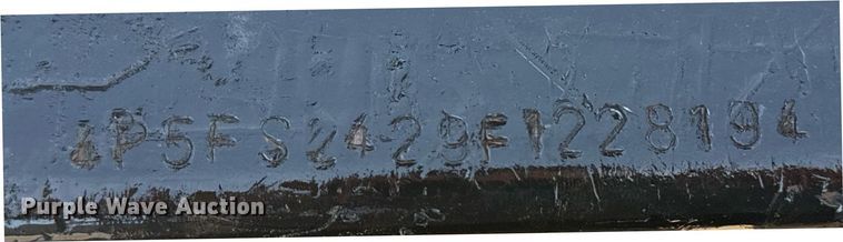 image for item EG5737 2015 PJ  flatbed trailer