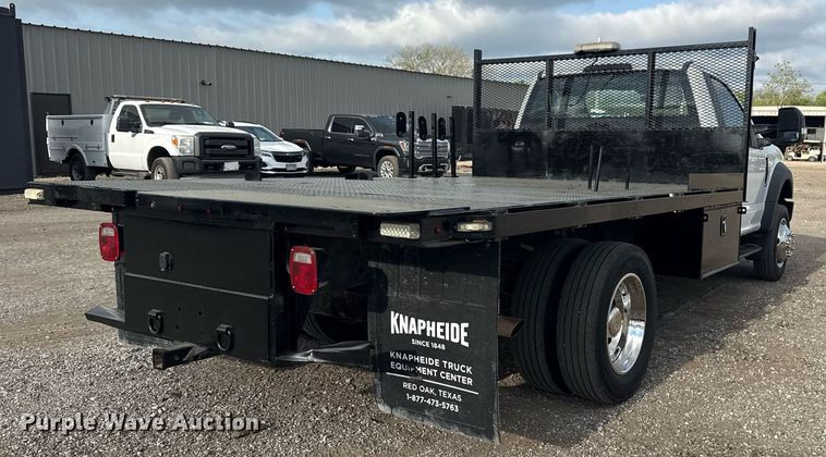 image for item EG5761 2018 Ford F550 flatbed truck