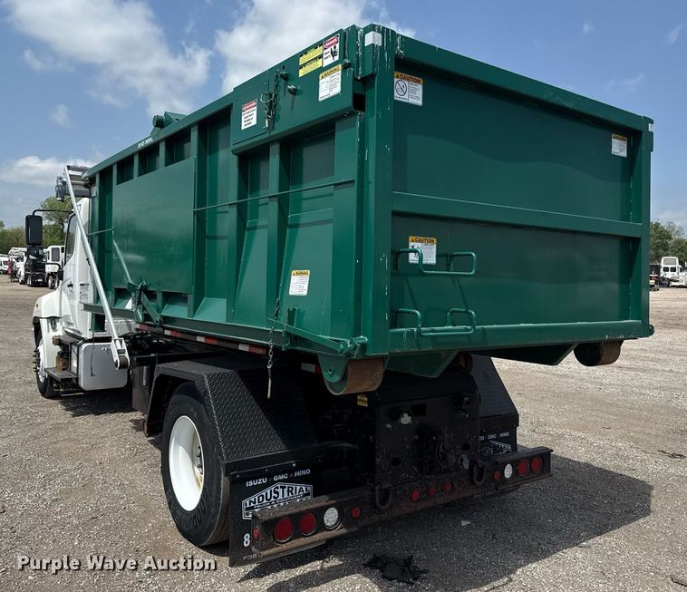 image for item EG5765 2013 Hino 338 roll-off container truck
