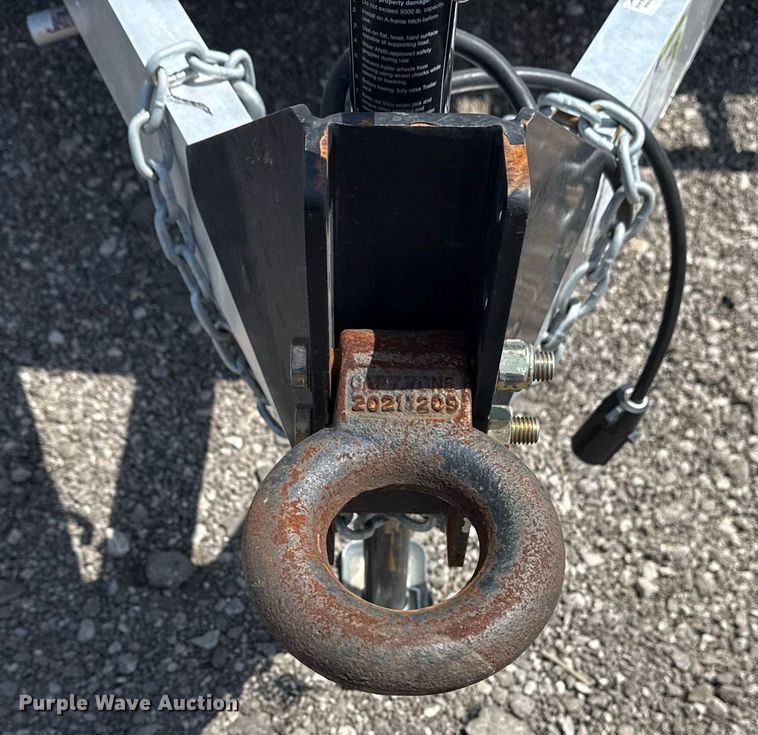 image for item EG5767 2022 InTech fiber optic splicing trailer