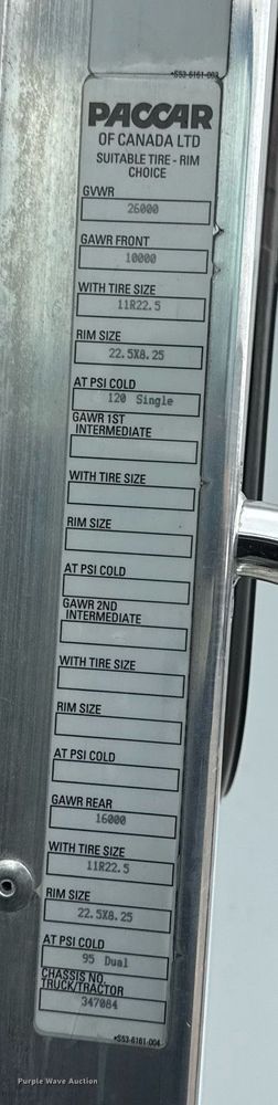 image for item EG5798 2019 Kenworth T370 box truck