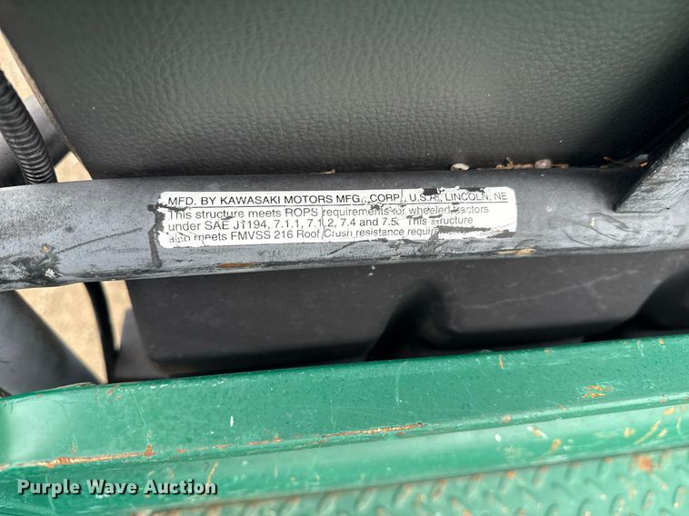 image for item EG5804 2007 Kawasaki Mule 3010 utility vehicle