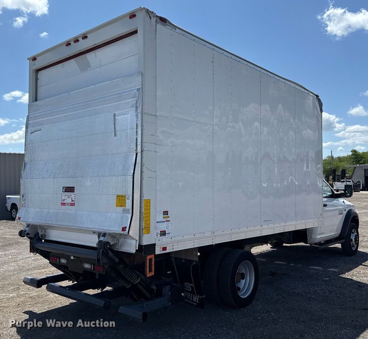 image for item EG5818 2017 Dodge Ram 5500HD box truck
