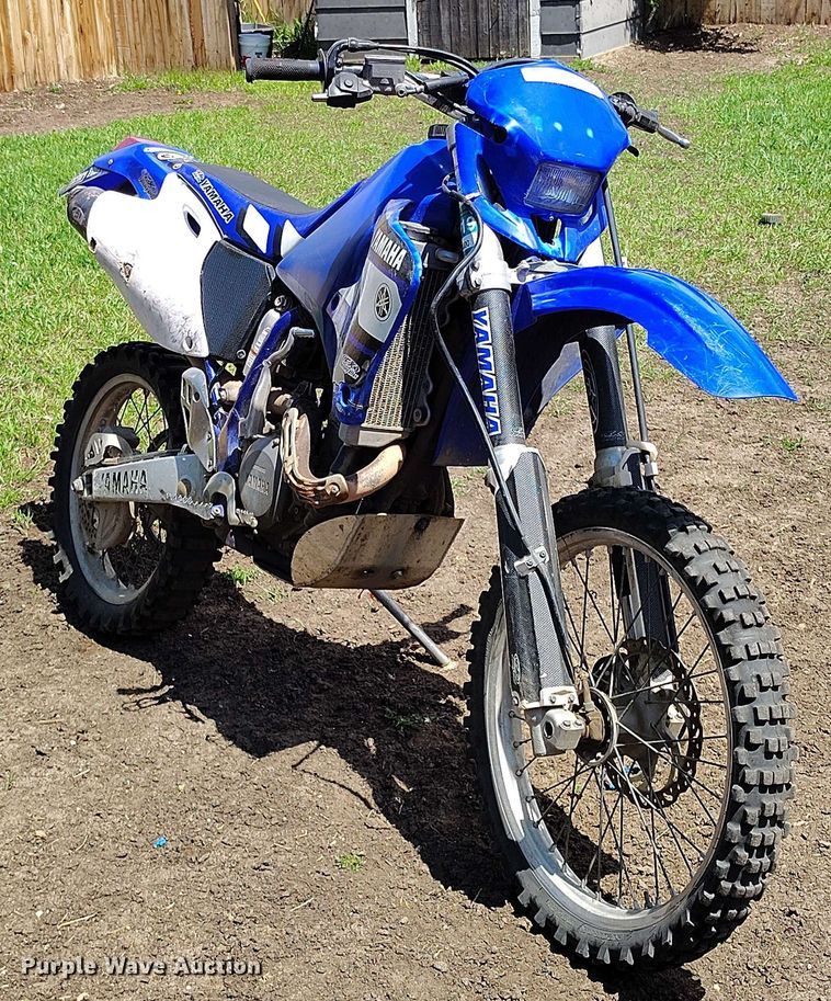 image for item EH0315 2000 Yamaha WR400F motorcycle