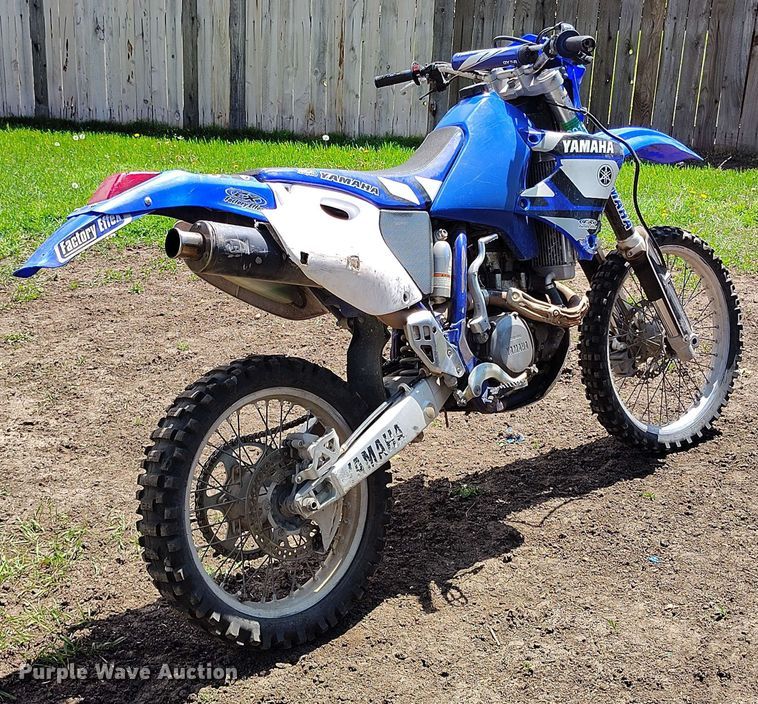 image for item EH0315 2000 Yamaha WR400F motorcycle