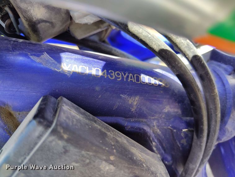 image for item EH0315 2000 Yamaha WR400F motorcycle