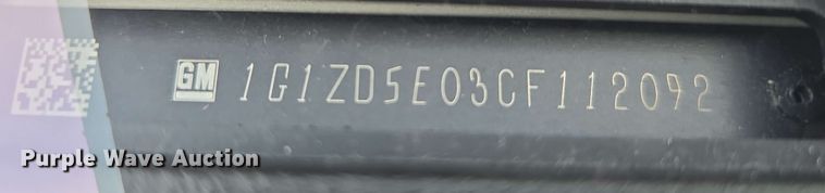 image for item EH8937 2012 Chevrolet Malibu LT 