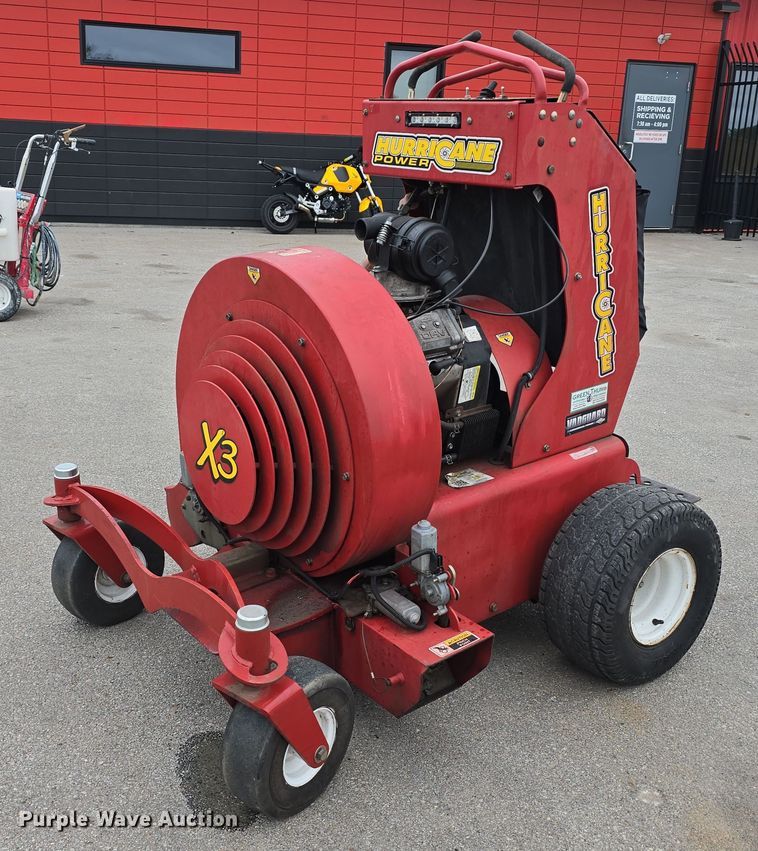 image for item EH8990 Hurricane Power X3 ride-on blower