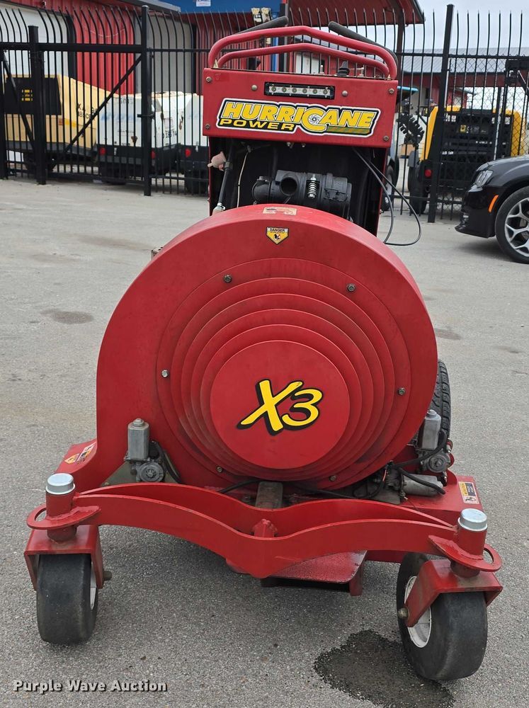 image for item EH8990 Hurricane Power X3 ride-on blower
