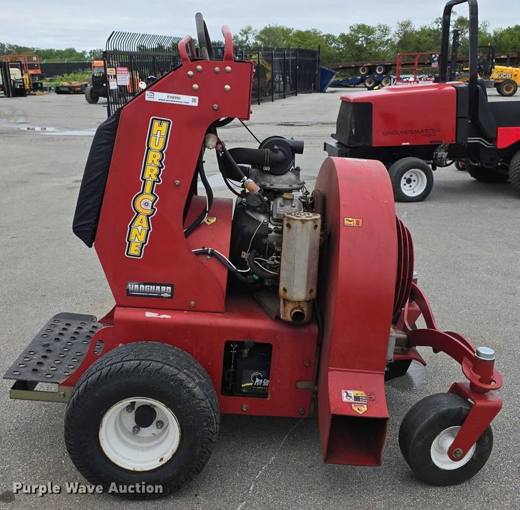 image for item EH8990 Hurricane Power X3 ride-on blower