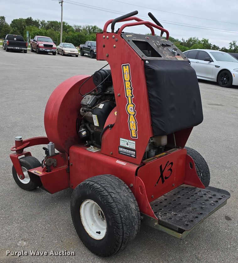 image for item EH8990 Hurricane Power X3 ride-on blower