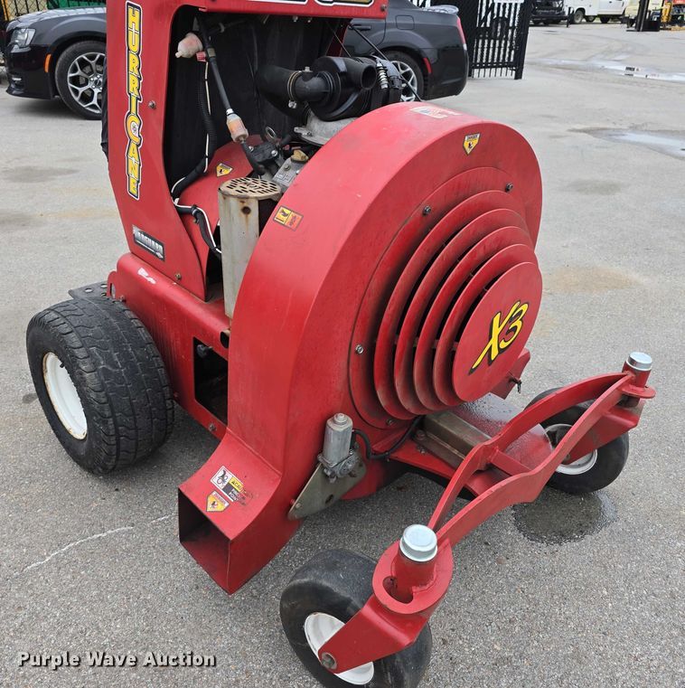 image for item EH8990 Hurricane Power X3 ride-on blower