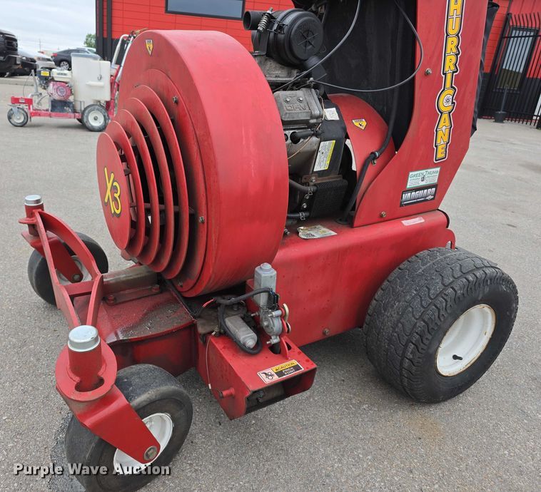 image for item EH8990 Hurricane Power X3 ride-on blower