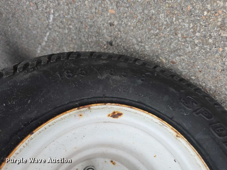 image for item EH8990 Hurricane Power X3 ride-on blower