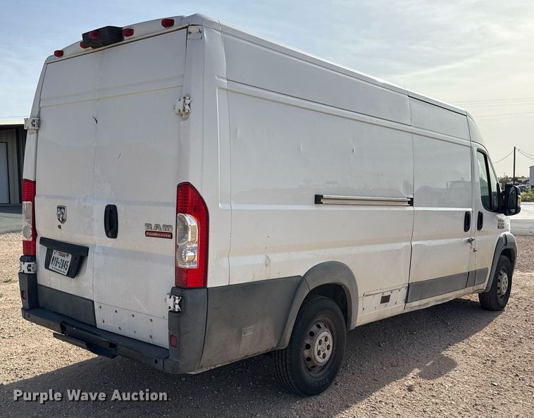 image for item EJ3599 2014 Ram Promaster 3500 van