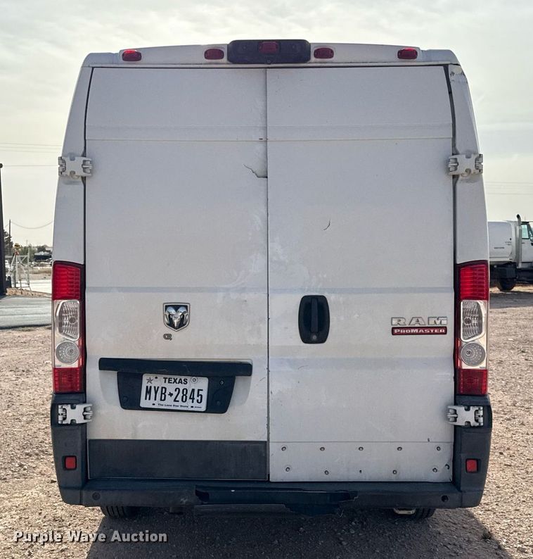 image for item EJ3599 2014 Ram Promaster 3500 van