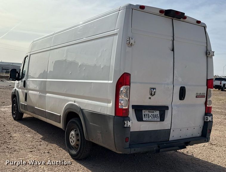 image for item EJ3599 2014 Ram Promaster 3500 van
