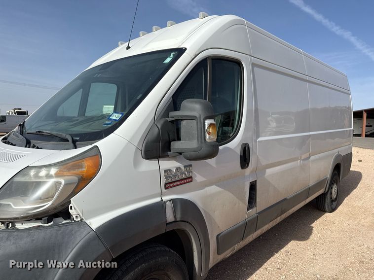 image for item EJ3599 2014 Ram Promaster 3500 van