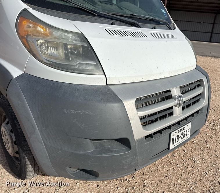 image for item EJ3599 2014 Ram Promaster 3500 van