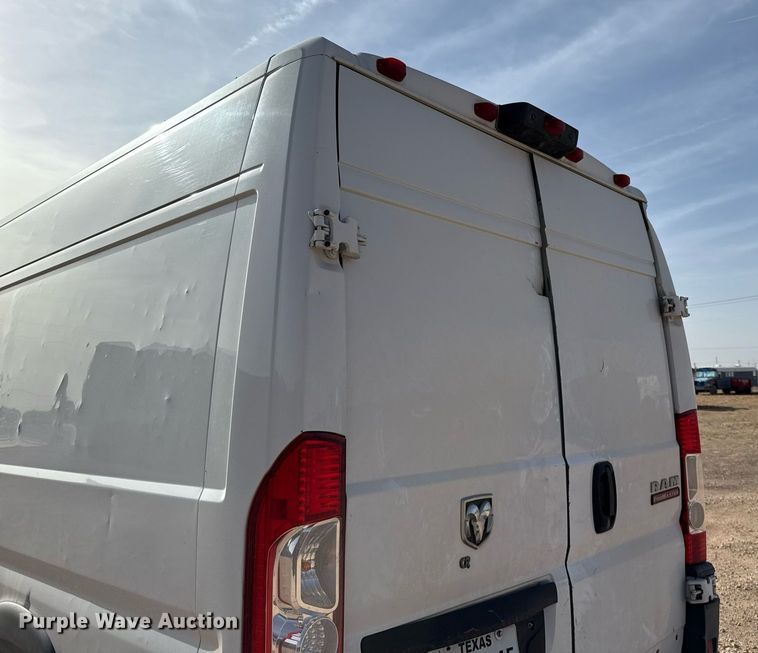 image for item EJ3599 2014 Ram Promaster 3500 van