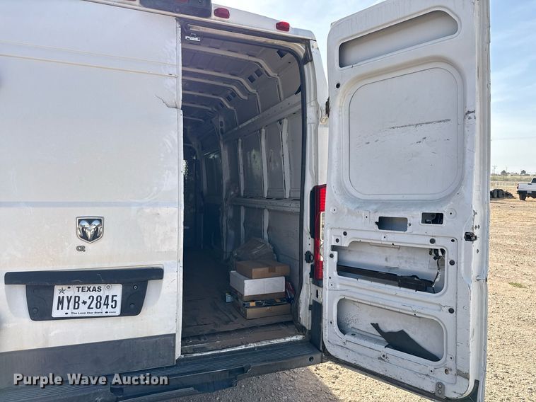 image for item EJ3599 2014 Ram Promaster 3500 van
