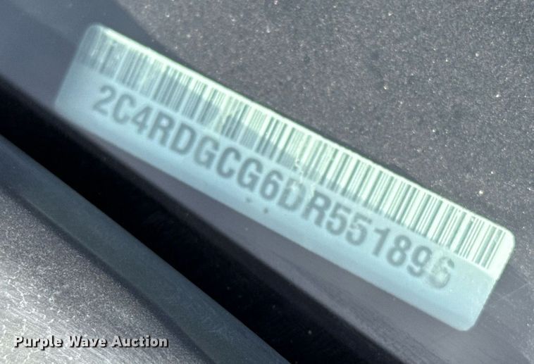 image for item EJ3602 2013 Dodge Grand Caravan van