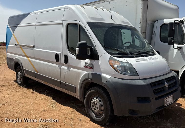 image for item EJ3603 2018 Ram Promaster 3500 van