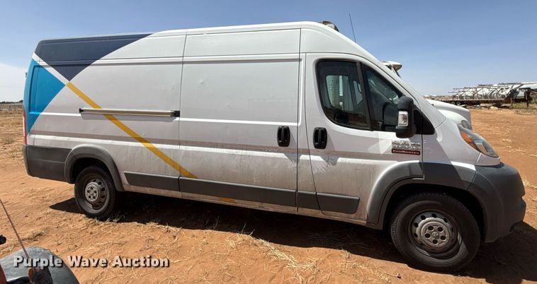 image for item EJ3603 2018 Ram Promaster 3500 van