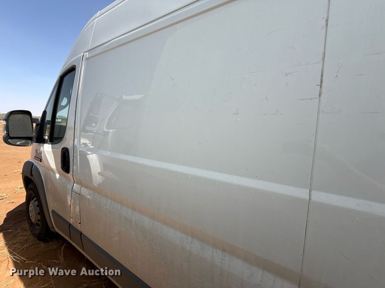 image for item EJ3603 2018 Ram Promaster 3500 van